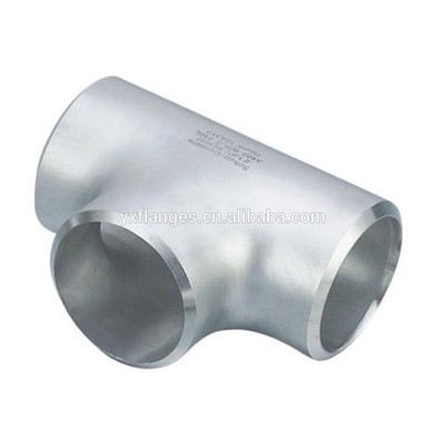 high quality sch40 seamless carbon steel equal tee