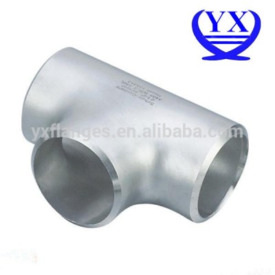 Butt welding carbon steel pipe equal tee