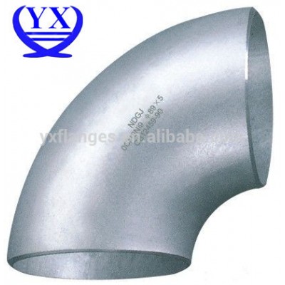 stainless steel 90 degree elbow r 1.5d asme b16.9